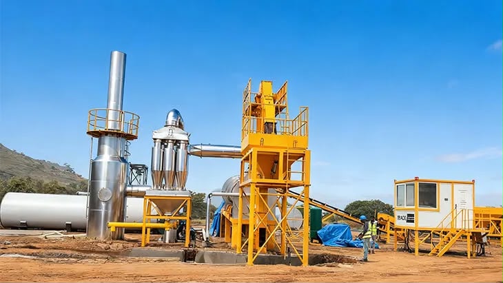 Drum mix asphalt plant for sale Online - Image 4