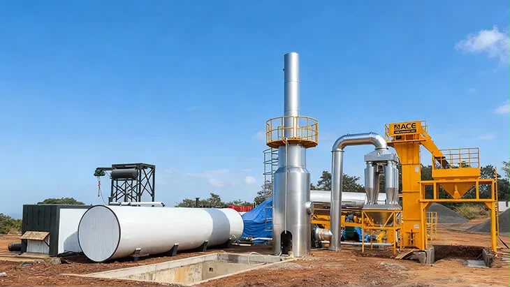 Drum mix asphalt plant for sale Online